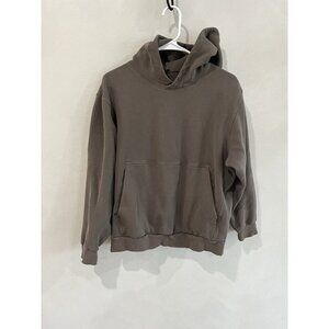 $148 Lululemon Women’s Pullover Hoodie Brown Tan Taupe Gray Small Sweatshirt Top